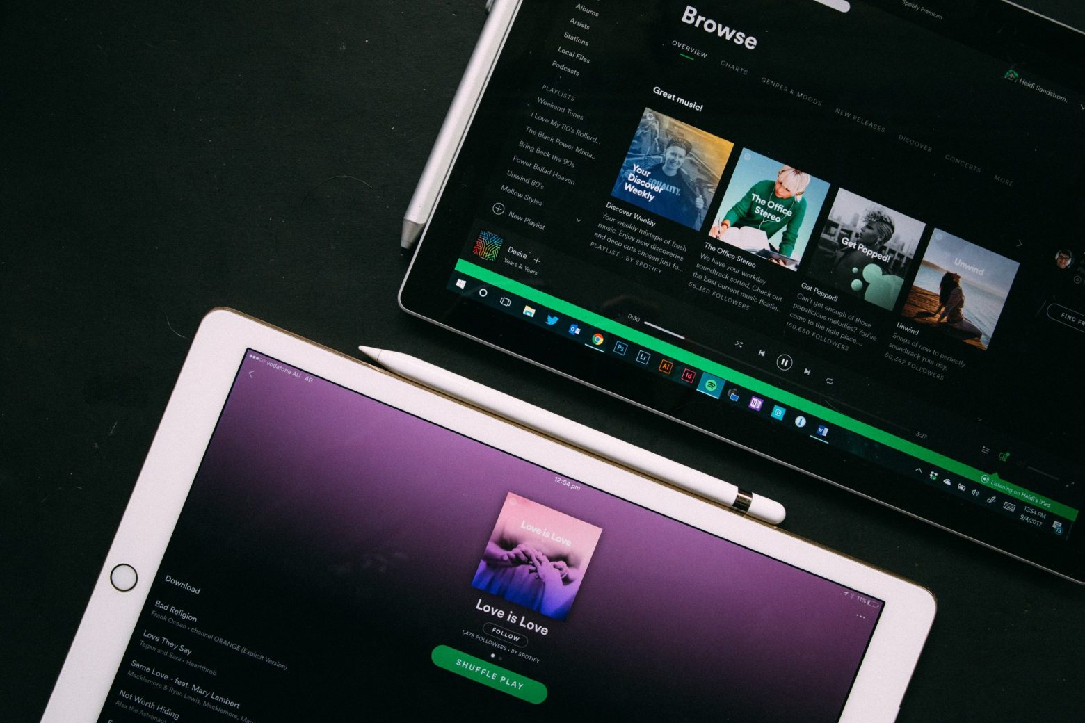 Streamar ditt företag musik för kunder? Det'bryter mot lagen-Spotify-Aoundtrack